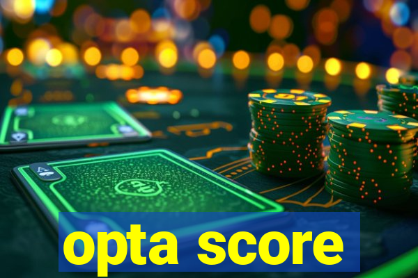 opta score